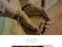 Tablet Screenshot of globalbibleinitiative.org